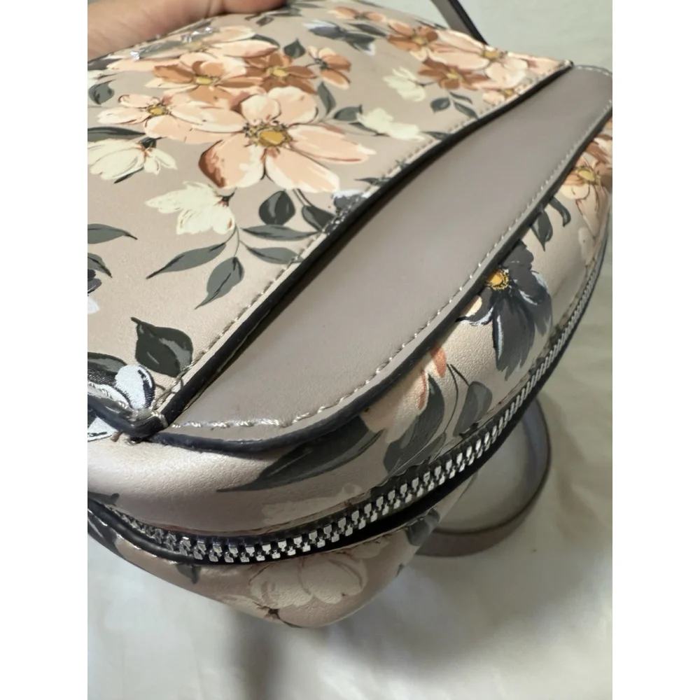 Nine West Calandra Mini Camera Crossbody Floral new Monterose Floral